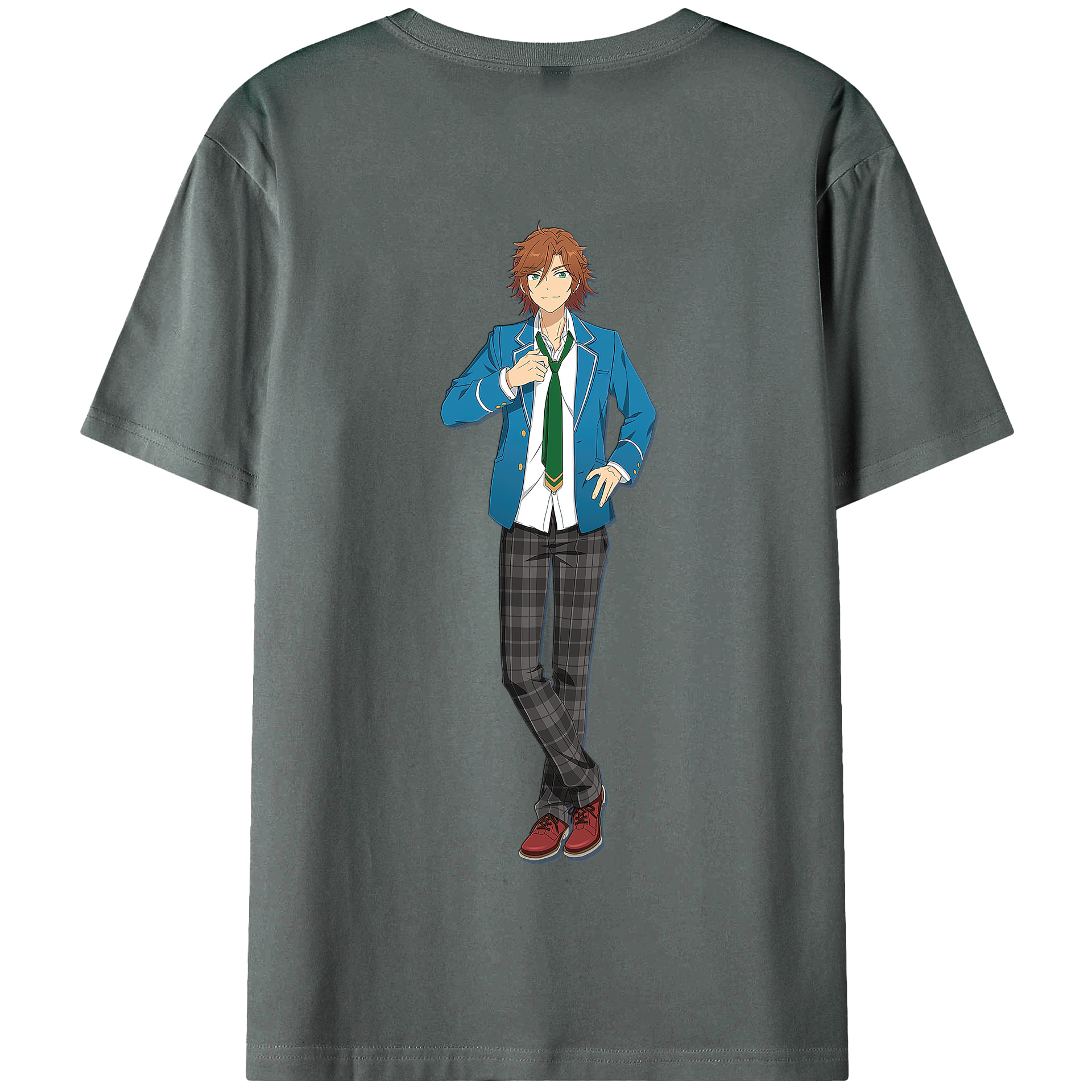 （画像用） あんさんぶるスターズ! Ensemble Stars 綿100％半袖Tシャツ（背面プリント）
